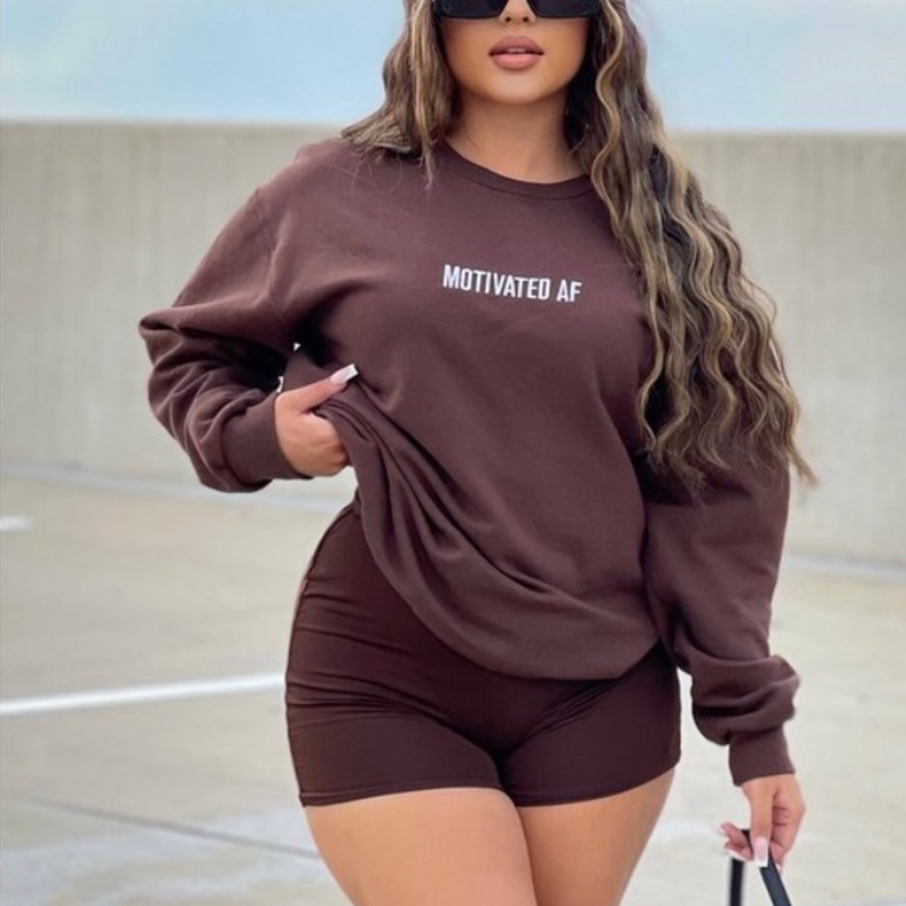Sweatshirt Motivated AF